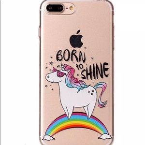 Brand New iPhone X Phone Case Unicorn & Rainbows